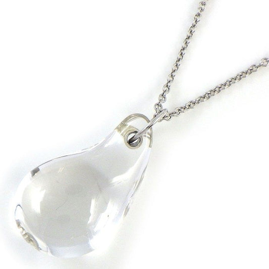Tiffany & Co Necklace Teardrop Rock Crystal