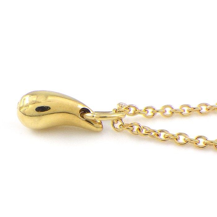 Tiffany & Co Necklace Teardrop 18k Yellow Gold — view 3