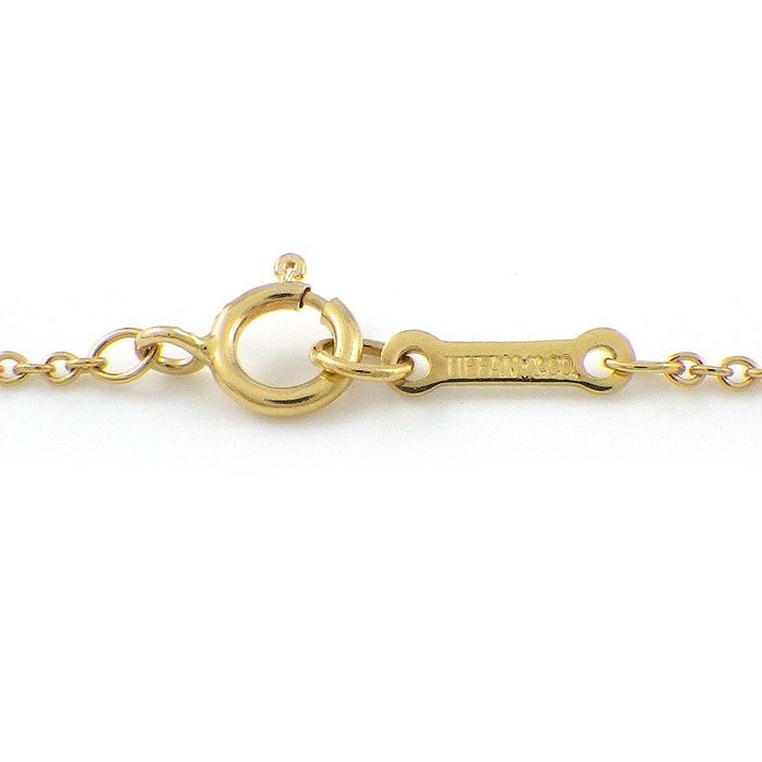 Tiffany & Co Necklace Teardrop 18k Yellow Gold — view 4