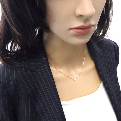 Cartier Necklace Damm le SM Diamant Leger 1 Point Diamond 18k Pink Gold — view 5