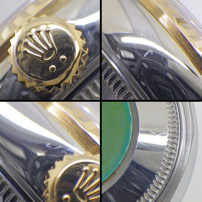 Rolex Watch Datejust Date 10 Point Diamond Index Champagne Gold Dial 18k Yellow — view 6
