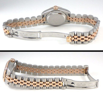Rolex Watch Datejust No Roulett 10 Points Diamond Index Pink Computer Dial — view 3