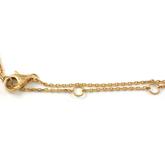 Cartier Bracelet Trinity Circle Double Chain Three Colors 18k Pink Gold 18k — view 3