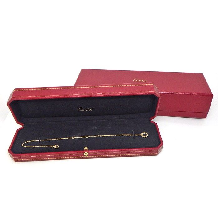 Cartier Bracelet Trinity Circle Double Chain Three Colors 18k Pink Gold 18k — view 8