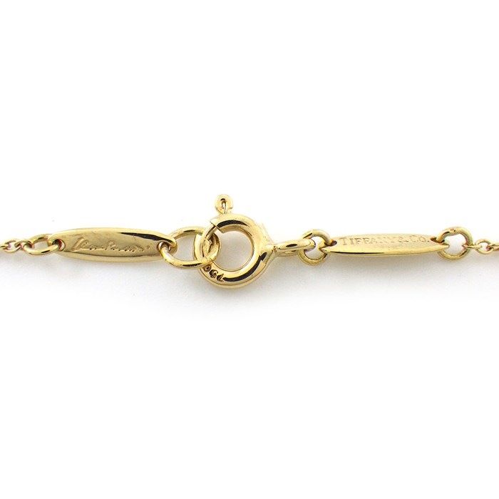 Tiffany & Co Necklace Teardrop Rock Crystal 18k Yellow Gold — view 4