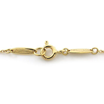 Tiffany & Co Necklace Teardrop Rock Crystal 18k Yellow Gold — view 4