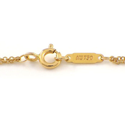 Tiffany & Co Necklace Infinity Double Chain 18k Yellow Gold — view 3