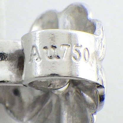Tiffany & Co Earrings T Smile Mini Micro 18k White Gold — view 6