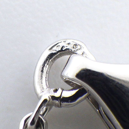 Van Cleef & Arpels Necklace Vintage Alhambra White Shell 18k White Gold — view 6