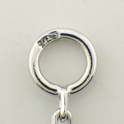 Van Cleef & Arpels Necklace Vintage Alhambra White Shell 18k White Gold — view 5