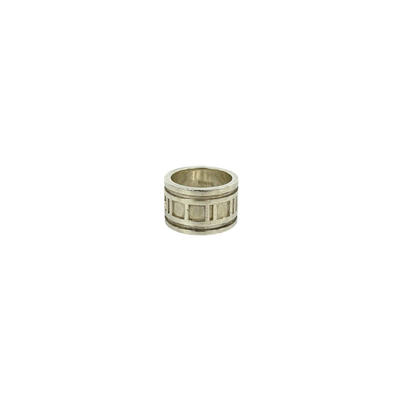 Tiffany & Co Vintage Atlas Wide Ring 925 Sterling Silver — view 5
