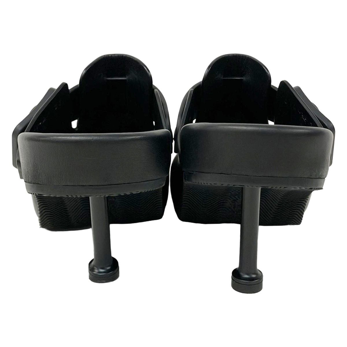 Balenciaga Sandals 37 Mallorca Black Leather — view 3