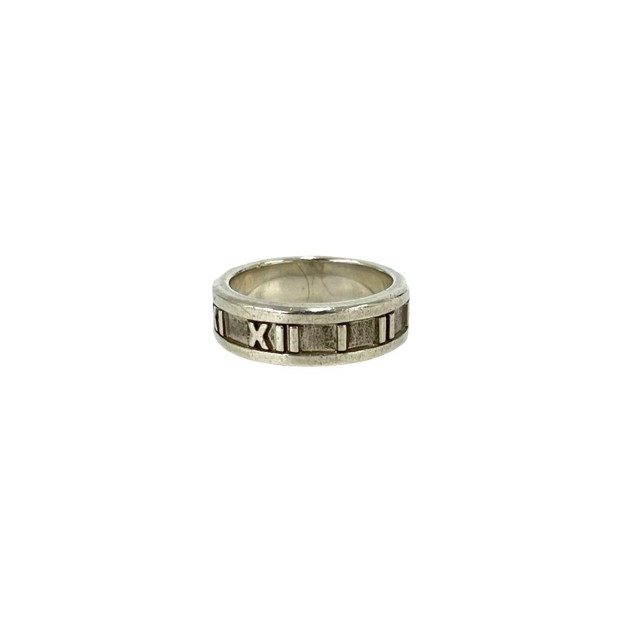 Tiffany & Co Box Atlas Ring 925 Sterling Silver No 10 0512 — view 5