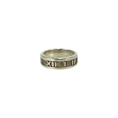 Tiffany & Co Box Atlas Ring 925 Sterling Silver No 10 0512 — view 5
