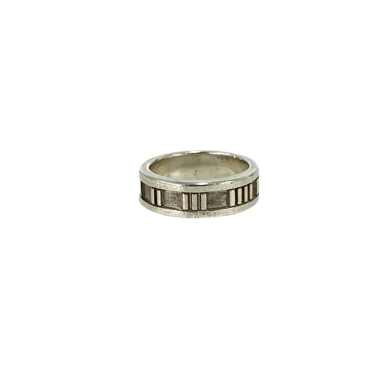 Tiffany & Co Box Atlas Ring 925 Sterling Silver No 10 0512 — view 4