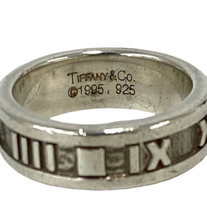 Tiffany & Co Box Atlas Ring 925 Sterling Silver No 10 0512 — view 3