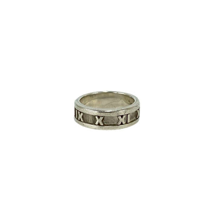 Tiffany & Co Box Atlas Ring 925 Sterling Silver No 10 0512 — view 6