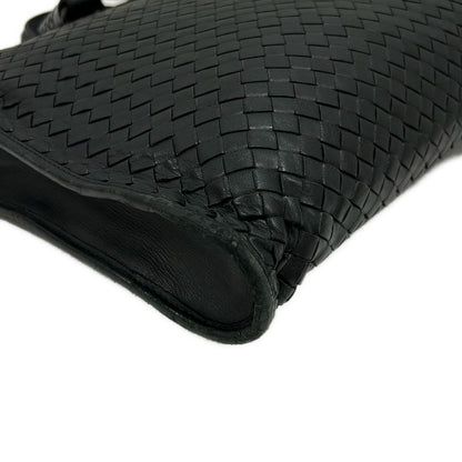 Bottega Veneta Business Bag Intrecciato Black No Lock Leather — view 6