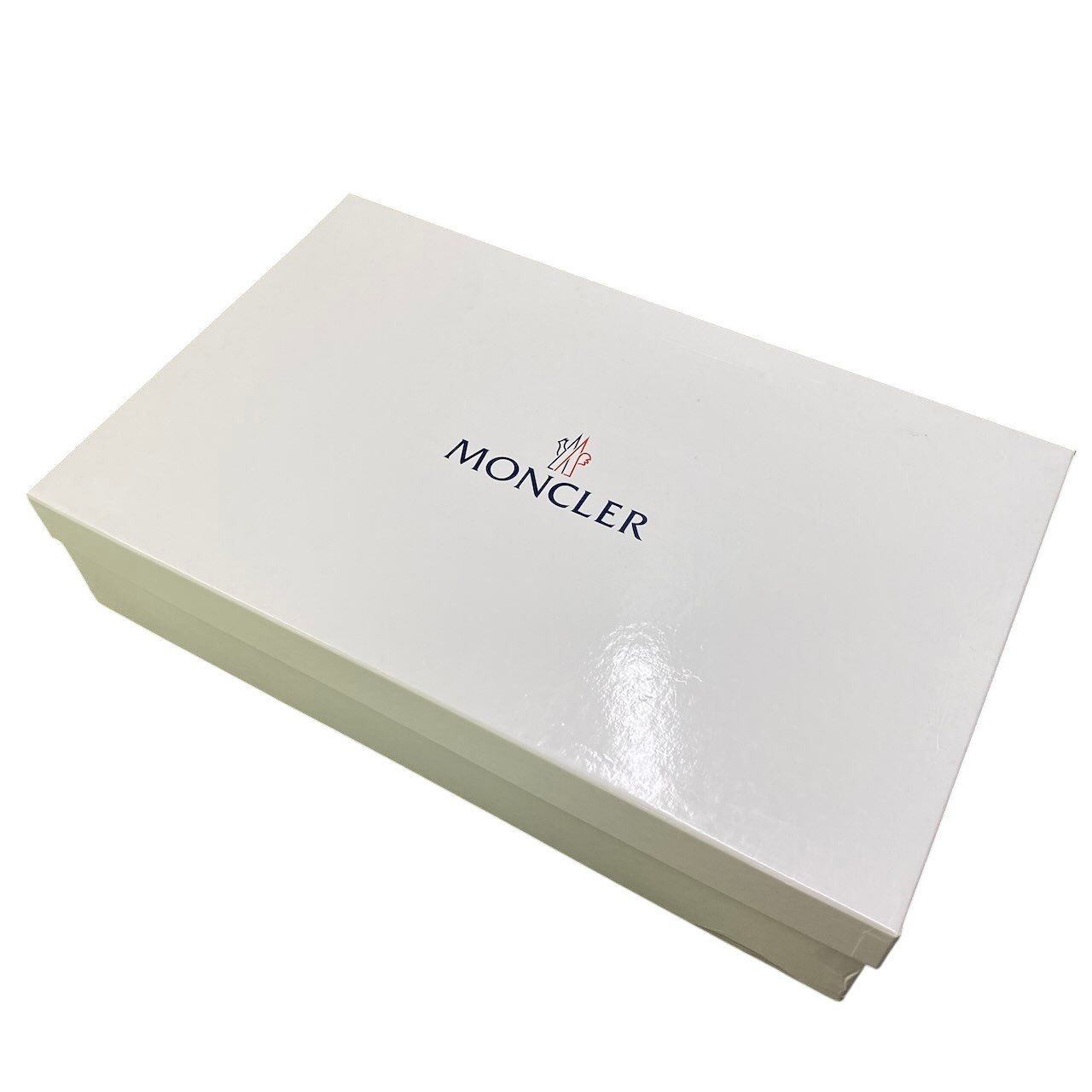 Moncler Belted Embossed Logo Rain Shoes Boots 36 Black White — view 8