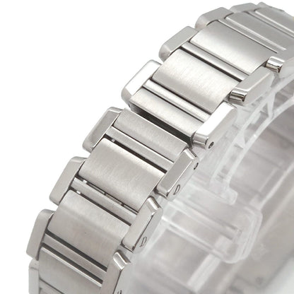 Cartier Tank Francaise SM Watch Ivory Quartz — view 7