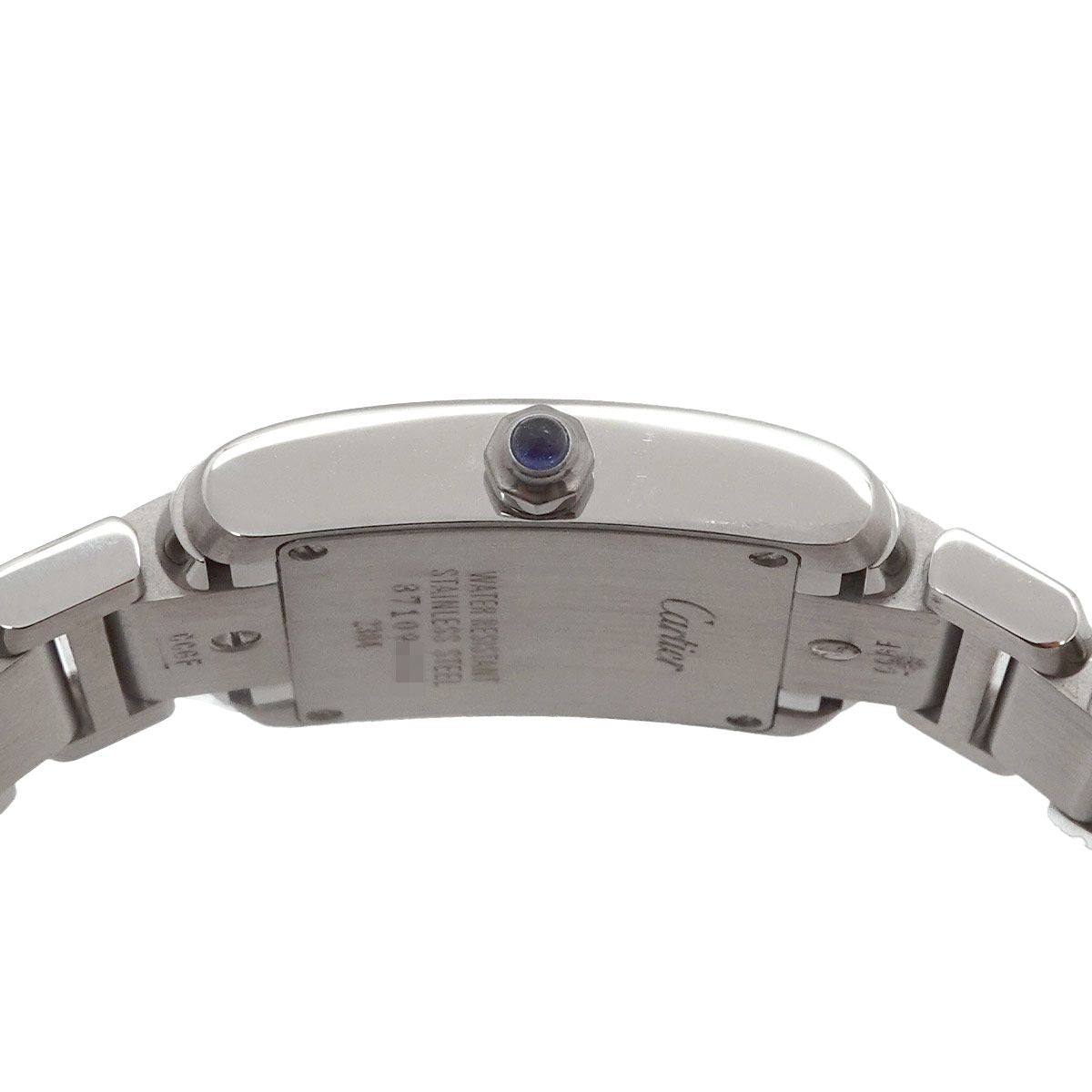 Cartier Tank Francaise SM Watch Ivory Quartz — view 6