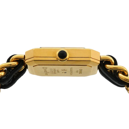 Chanel Premiere L Vintage Watch Black Gold — view 5