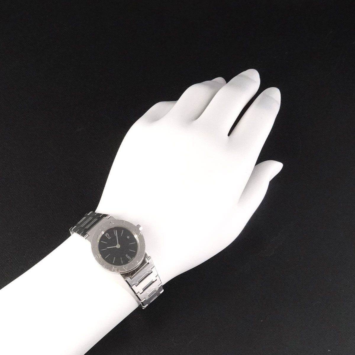 Bvlgari Vintage Watch Date Black Quartz — view 3