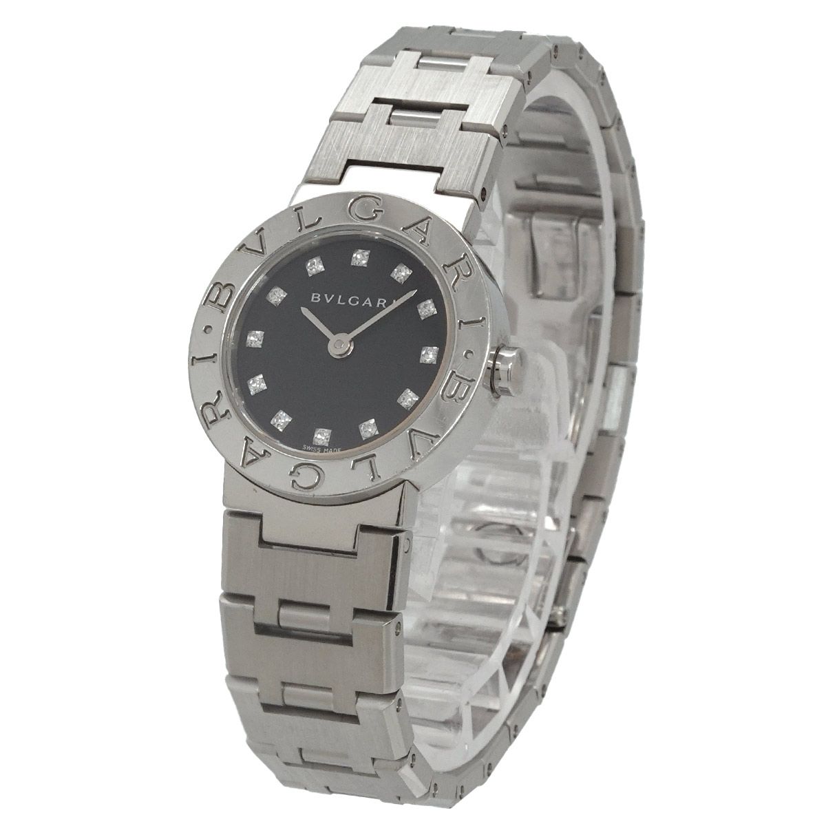 Bvlgari Watch Diamond Silver Quartz — view 2