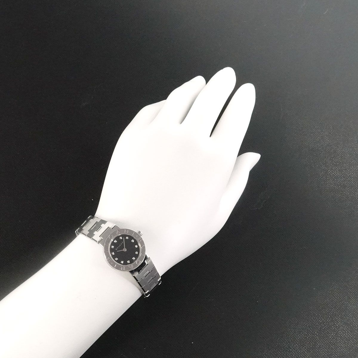 Bvlgari Watch Diamond Silver Quartz — view 3