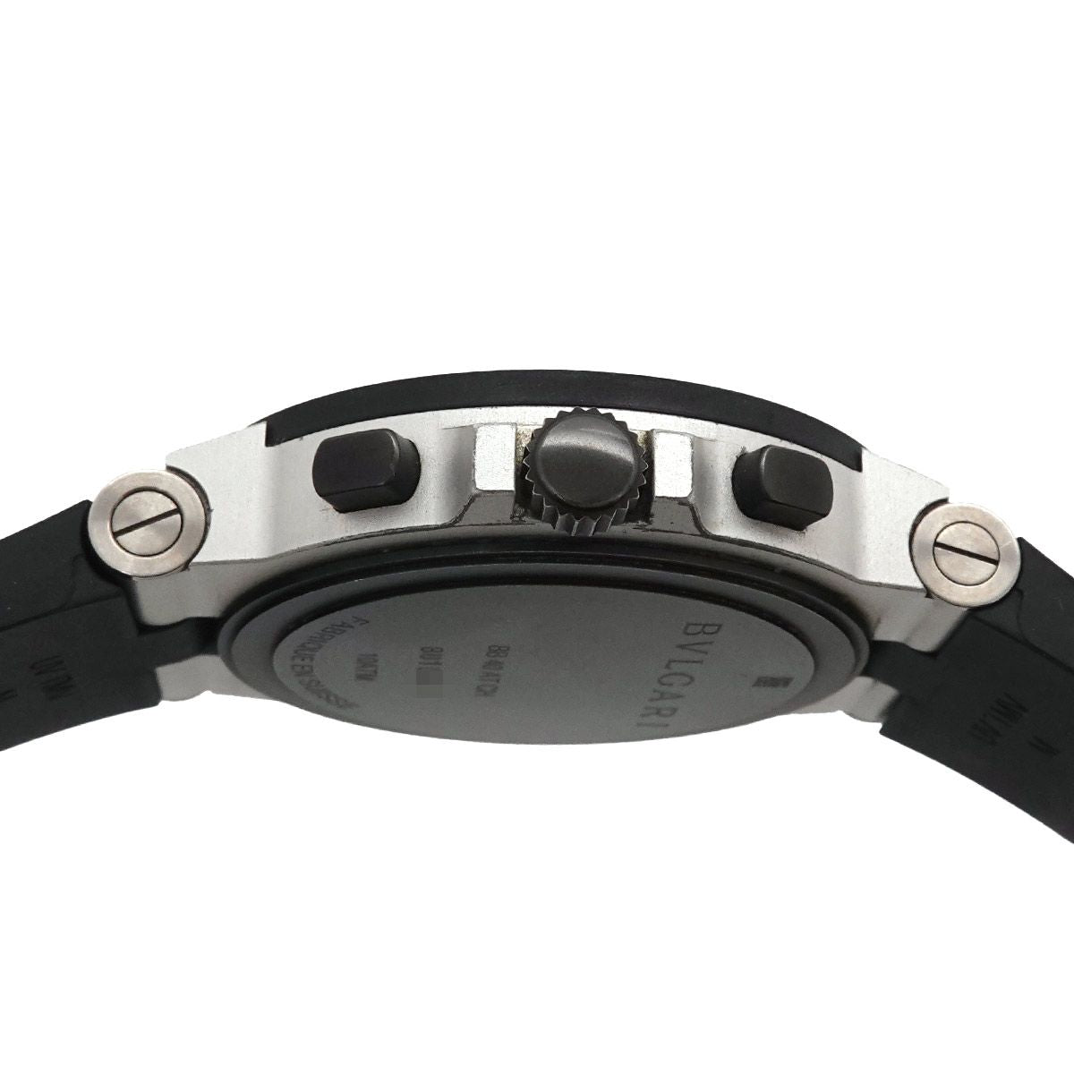 Bvlgari Aluminum Chronograph Watch Date Silver Automatic Winding — view 6