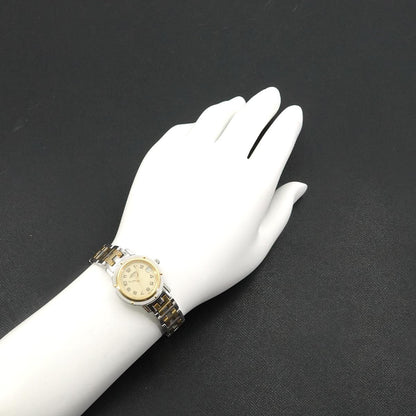 Hermes Clipper Cl4 220 Vintage Watch Date Ivory Quartz — view 3