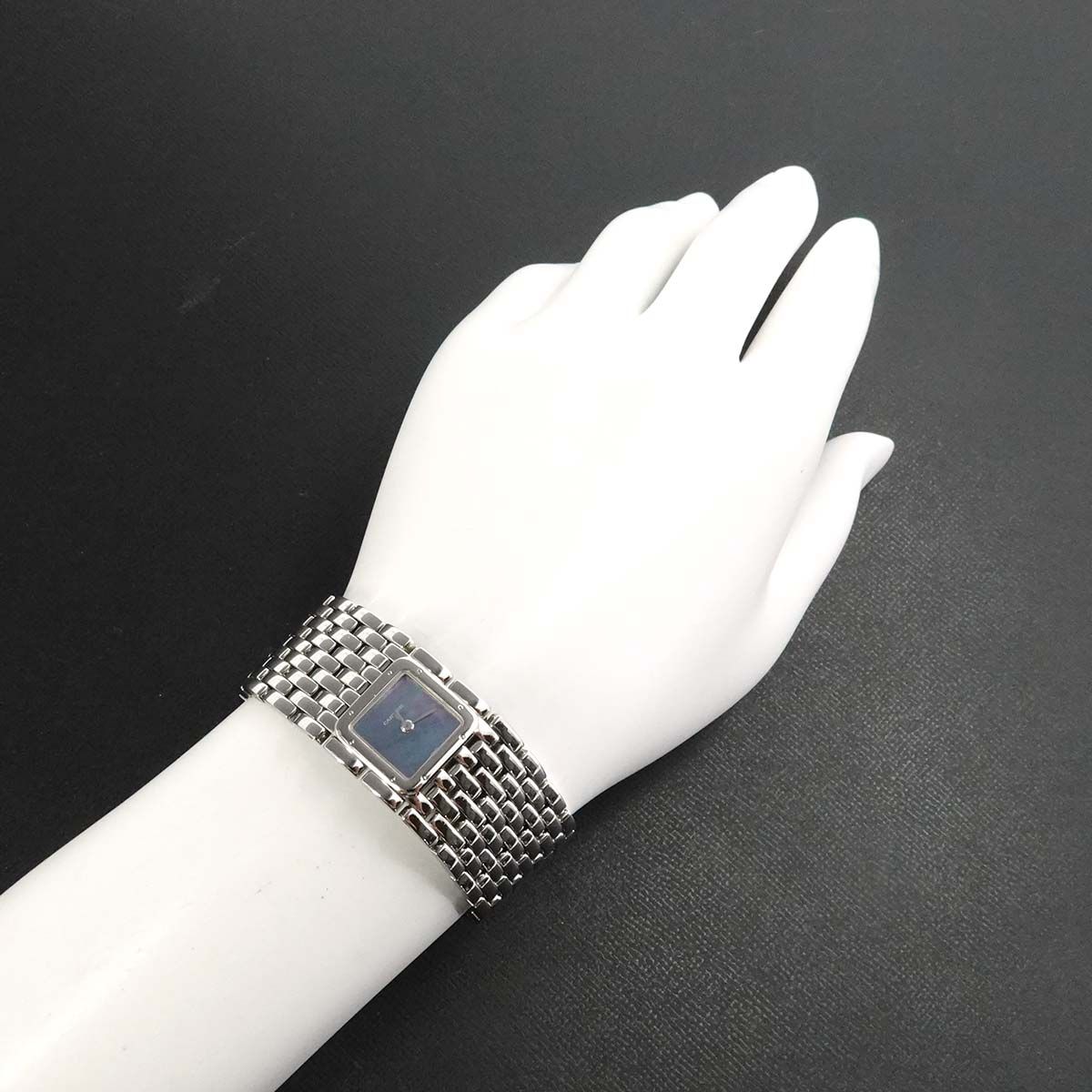 Cartier Panthere Ribbon Watch Blue Shell Quartz — view 4