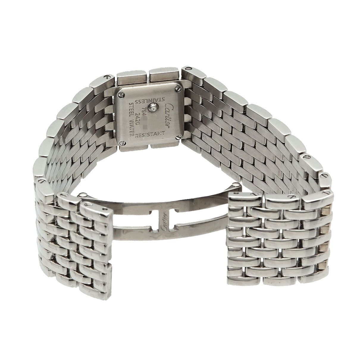 Cartier Panthere Ribbon Watch Blue Shell Quartz — view 5