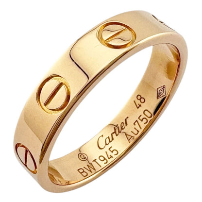 Cartier Mini Love Ring 18k Gold