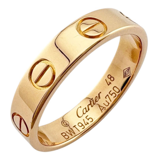 Cartier Mini Love Ring 18k Gold