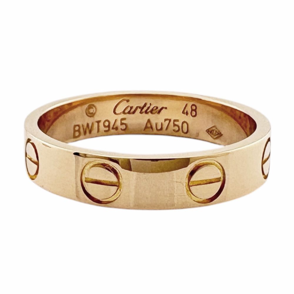 Cartier Mini Love Ring 18k Gold — view 3