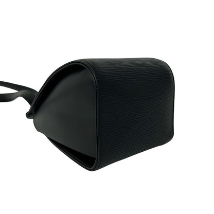 Louis Vuitton Vintage Mini Epi Leather Shoulder Bag Black Noir — view 7