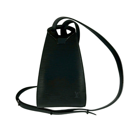 Louis Vuitton Vintage Mini Epi Leather Shoulder Bag Black Noir — view 3