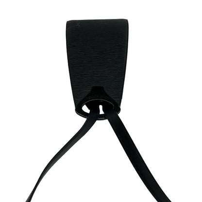 Louis Vuitton Vintage Mini Epi Leather Shoulder Bag Black Noir — view 4