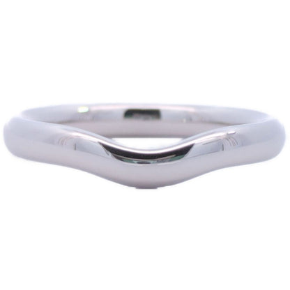 Tiffany & Co Curved Band Ring 58 Platinum