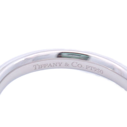 Tiffany & Co Curved Band Ring 58 Platinum — view 4