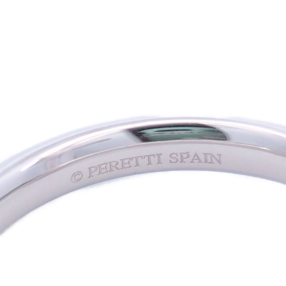Tiffany & Co Curved Band Ring 58 Platinum — view 5
