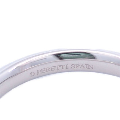 Tiffany & Co Curved Band Ring 58 Platinum — view 5