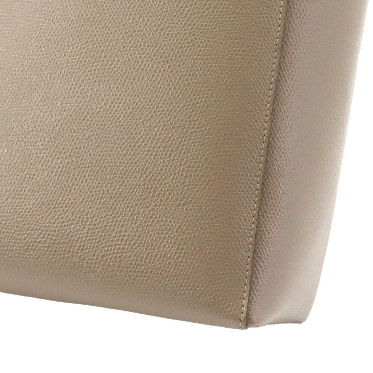 Celine Small Vertical Cover 2-Way Tote Shoulder Bag Leather Taupe — view 8