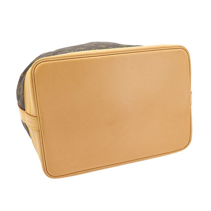 Louis Vuitton Monogram Noe Shoulder Bag Brown Gold Vintage — view 4