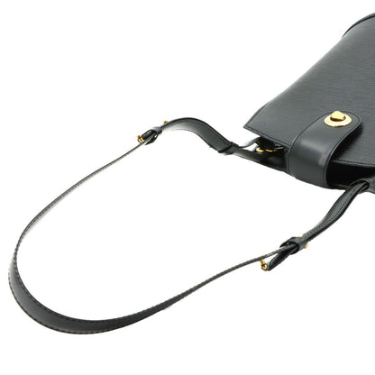 Louis Vuitton Epi Cluny Shoulder Bag Leather Noir Gold — view 5