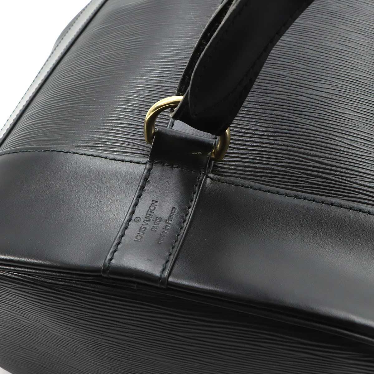 Louis Vuitton Epi Randonnee PM Shoulder Bag Noir Gold — view 7