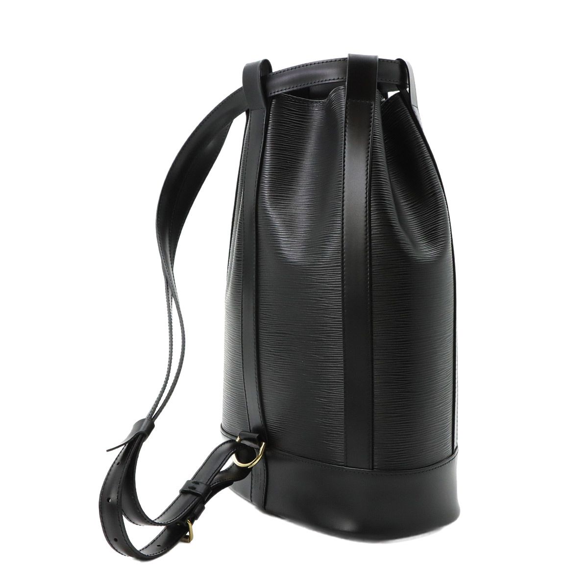 Louis Vuitton Epi Randonnee PM Shoulder Bag Noir Gold — view 3