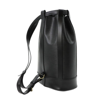 Louis Vuitton Epi Randonnee PM Shoulder Bag Noir Gold — view 3