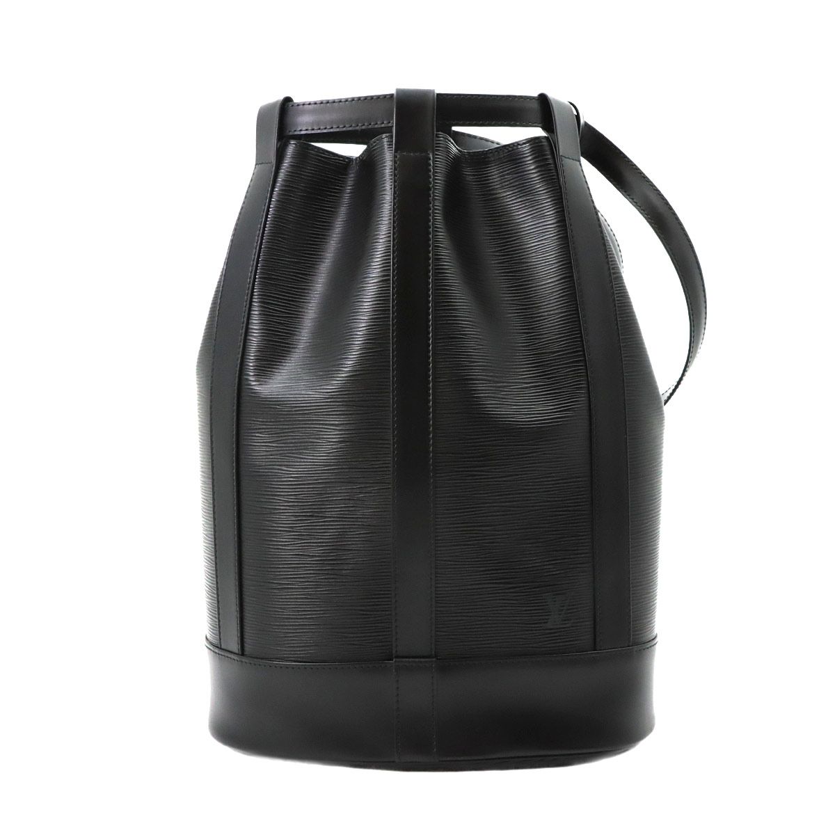 Louis Vuitton Epi Randonnee PM Shoulder Bag Noir Gold — view 2
